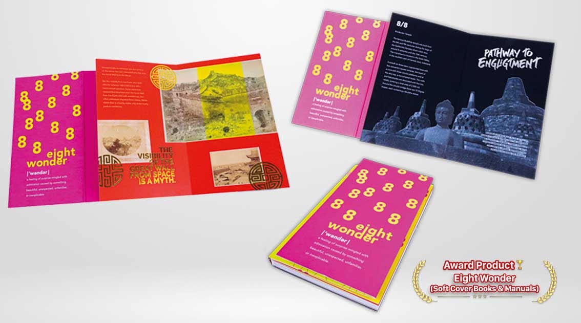 Buku "Eight Wonder": Prestasi Bintang Sempurna di Asian Print Awards 2019