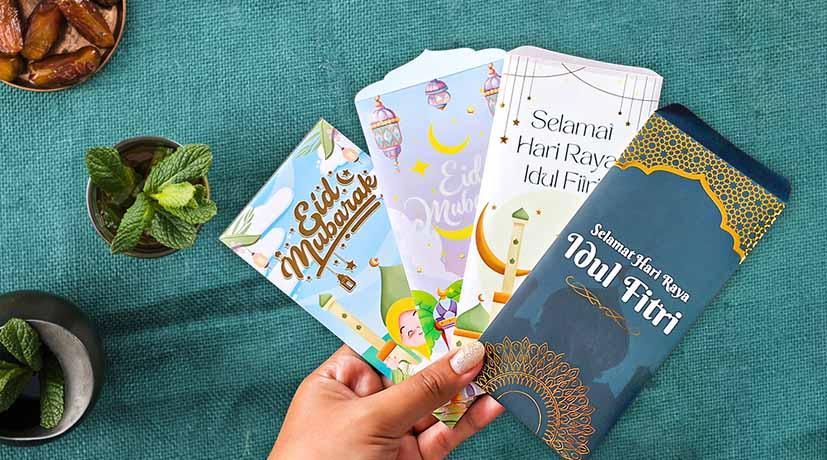 Ilustrasi desain amplop THR