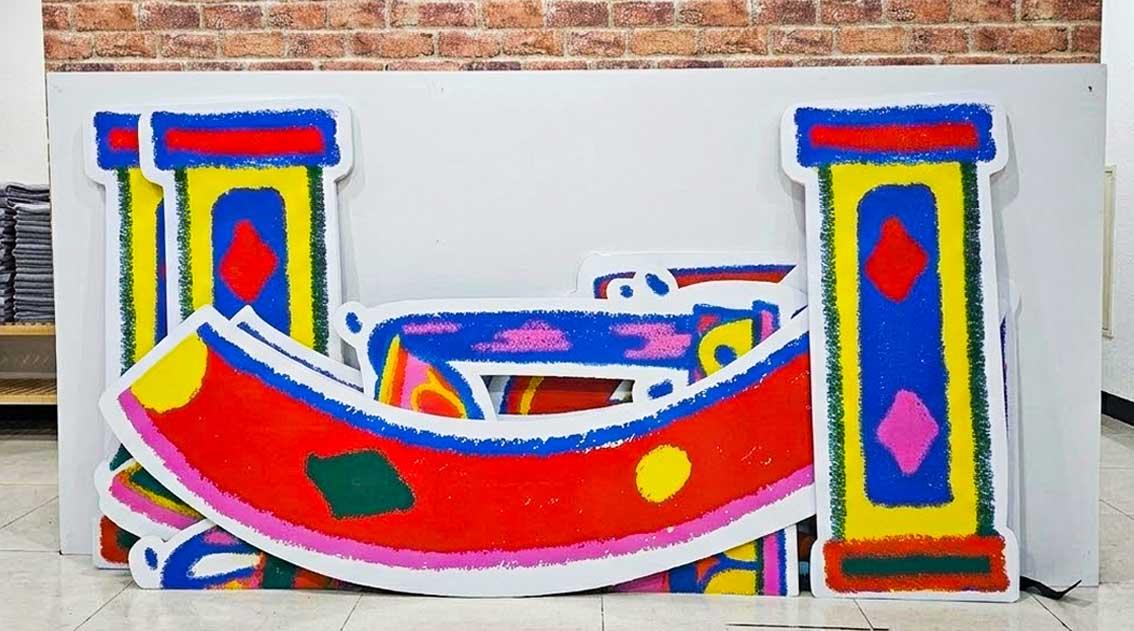 Cetak dekorasi event di Bintang Sempurna