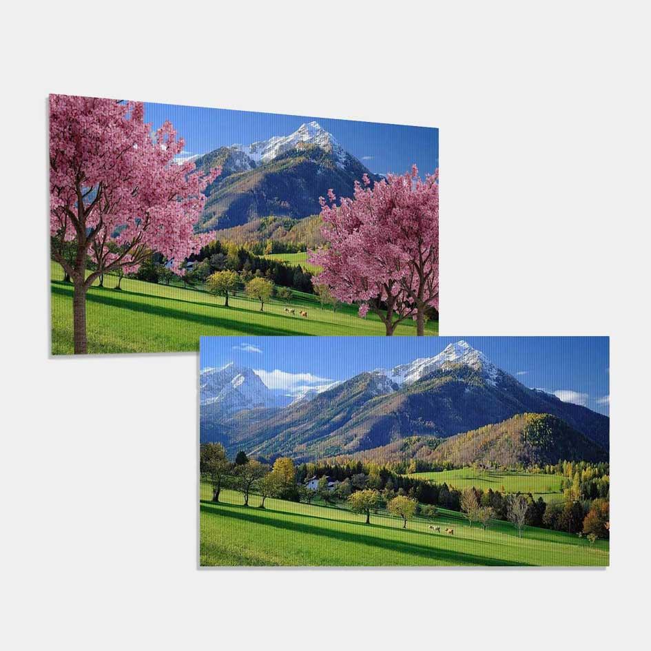 Lenticular Print (Poster) Custom di Bintang Sempurna