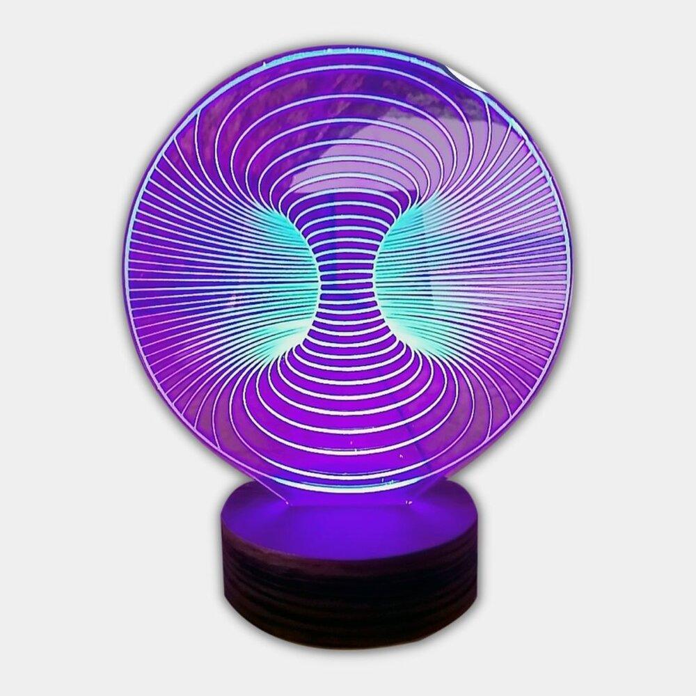 Candlelight - 3D LED Lamp di Bintang Sempurna