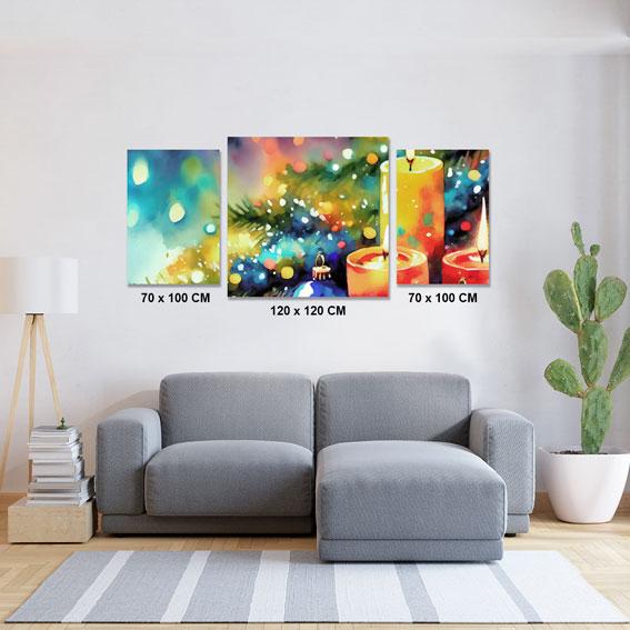 Decorative Canvas Panel 3 di Bintang Sempurna