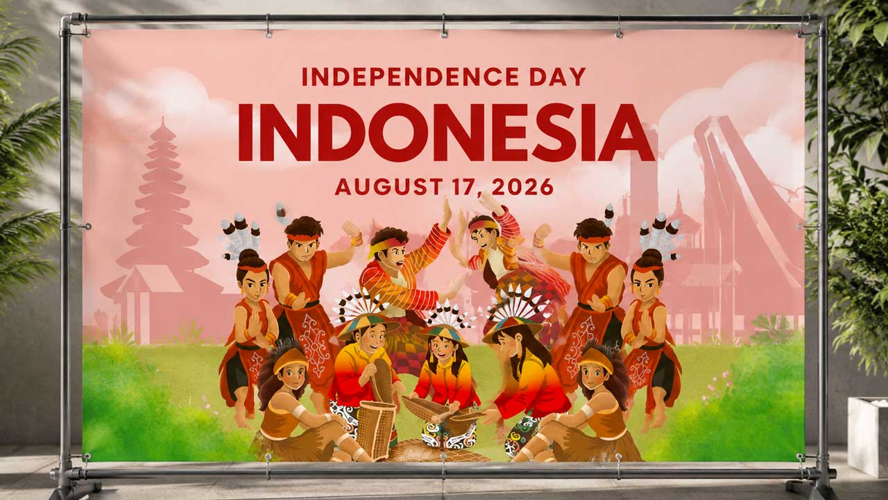 Cetak banner 17 Agustus berkualitas untuk HUT RI di Bintang Sempurna
